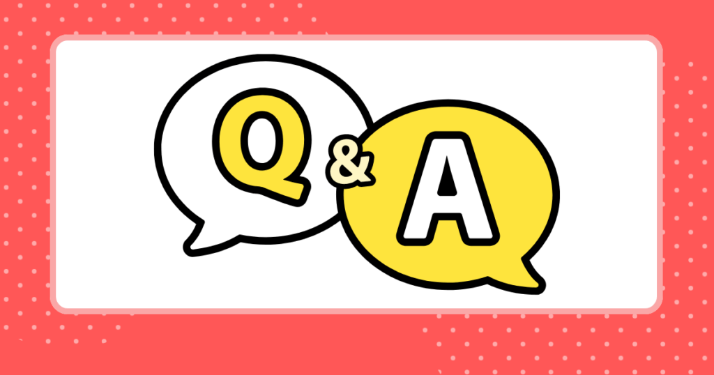 Q＆Aのイメージイラスト