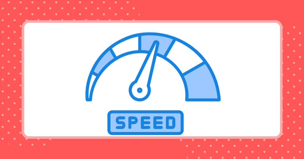 スピードメーターのイメージイラスト