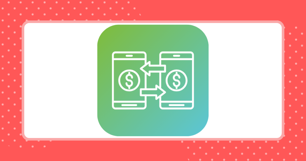 2つのスマホを比較するイメージイラスト