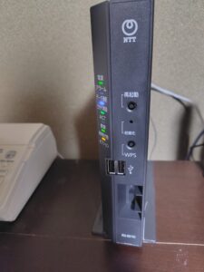 ONU本体の設置画像