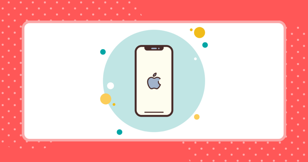 iPhoneのイメージイラスト